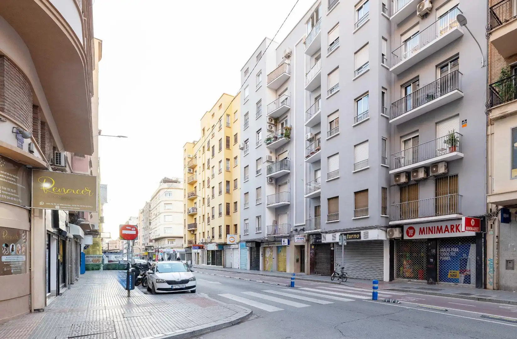 Vista exterior de Piso en venta en Málaga