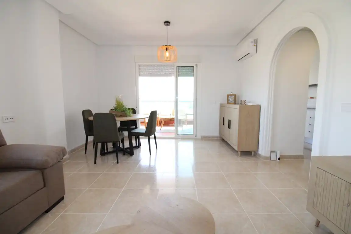 Esszimmer von Wohnung zum Verkauf in Villajoyosa / La Vila Joiosa mit Klimaanlage, Terrasse und Abstellraum