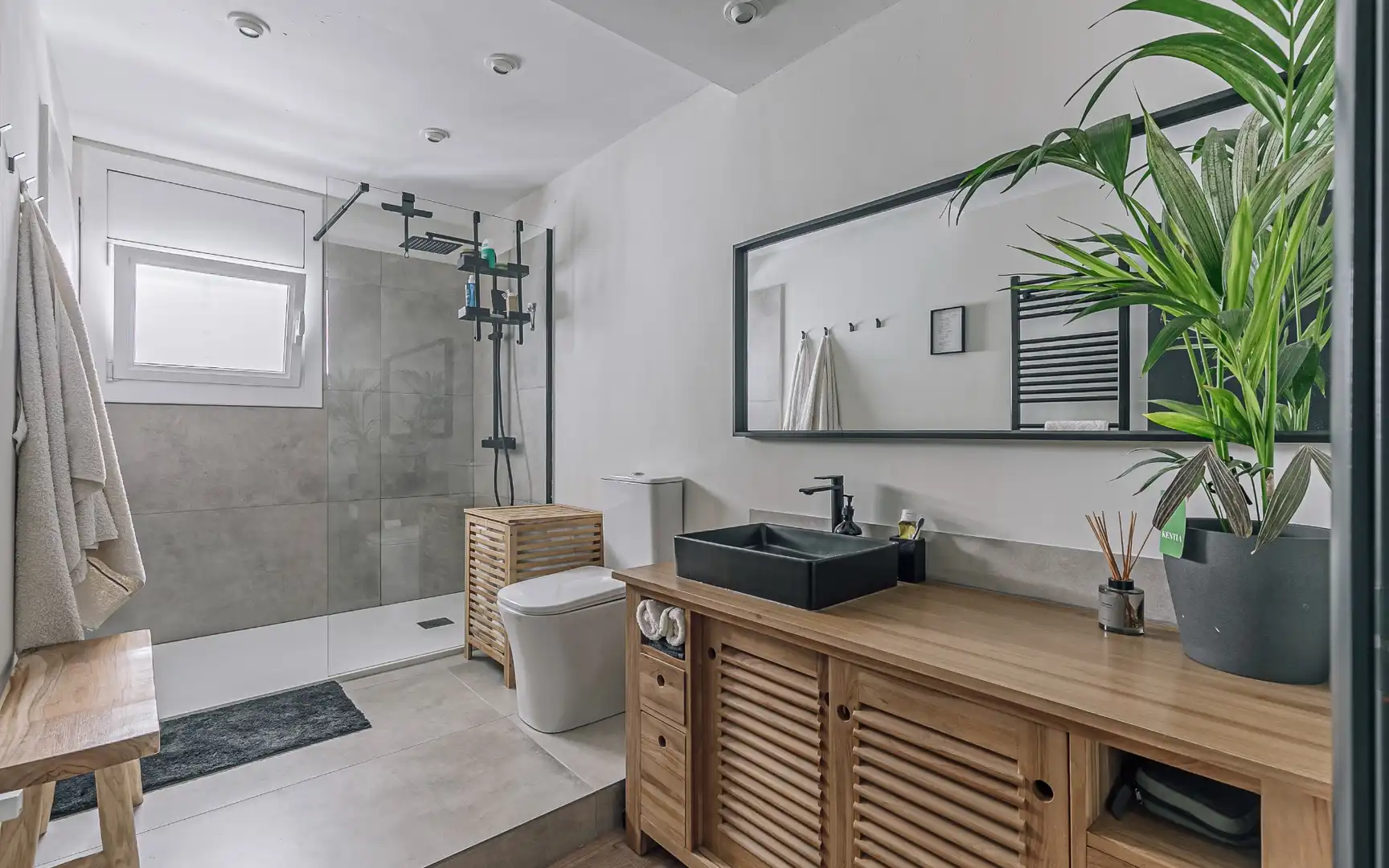 Baño de Ático en venta en Badalona con Aire acondicionado, Calefacción y Terraza