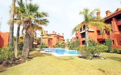 Jardí de Apartament en venda en Mijas amb Aire condicionat, Terrassa i Piscina