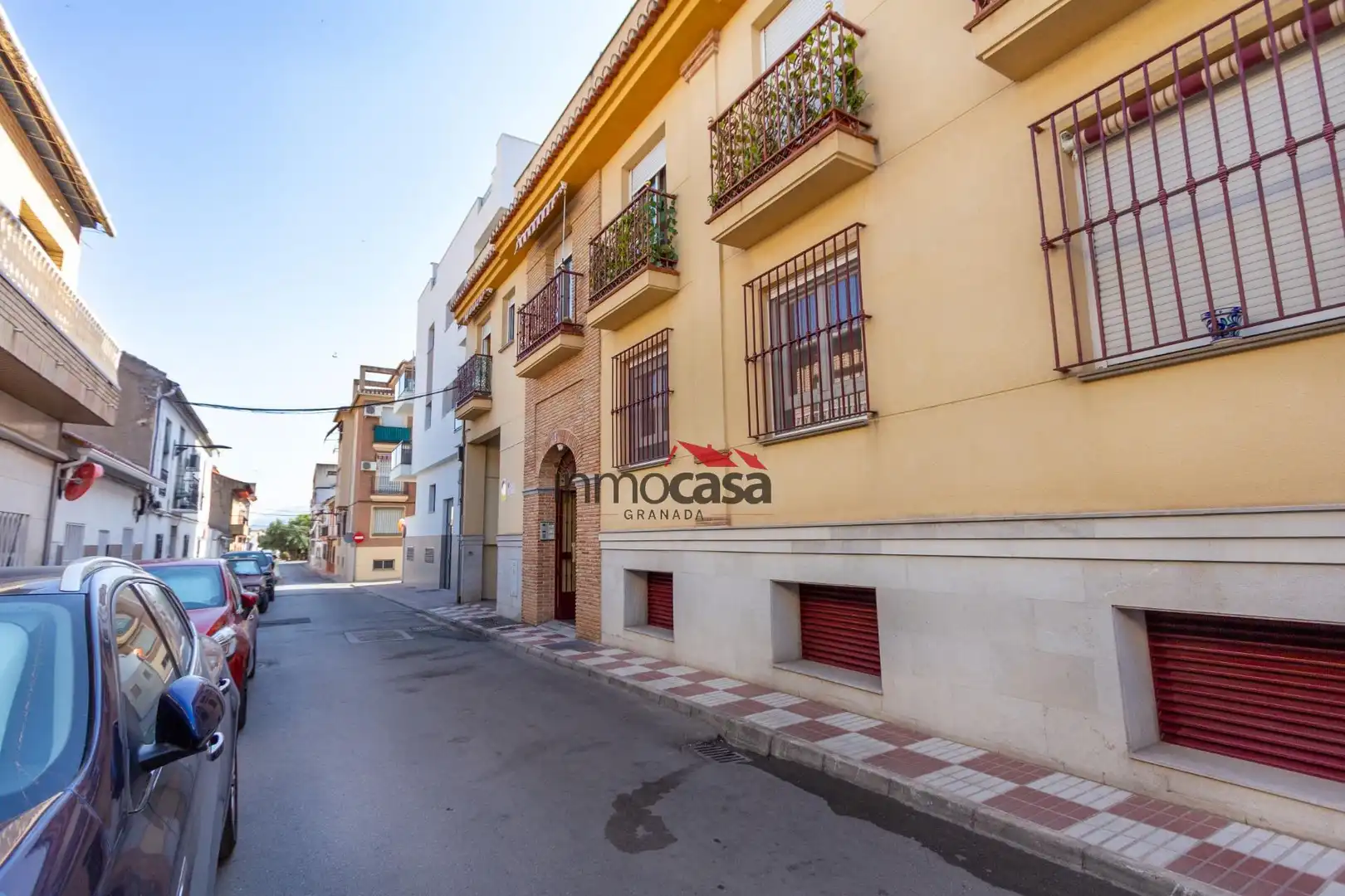 Vista exterior de Piso en venta en Armilla con Trastero