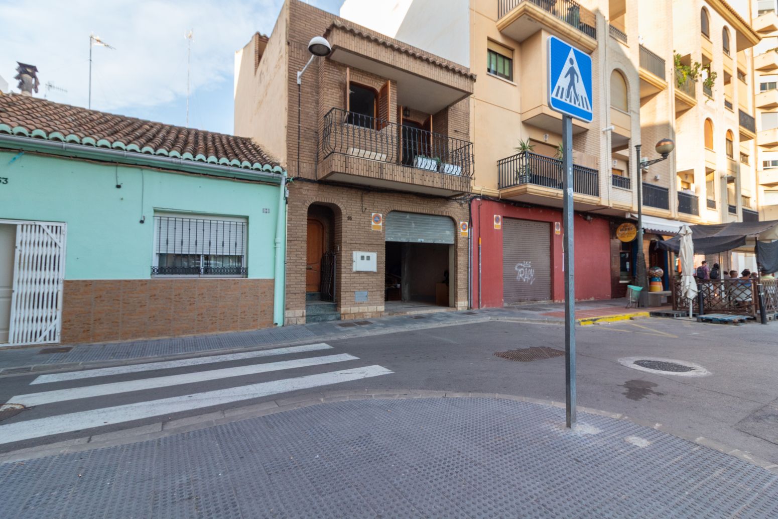 Vista exterior de Casa o chalet en venta en Sagunto / Sagunt con Terraza, Amueblado y Balcón
