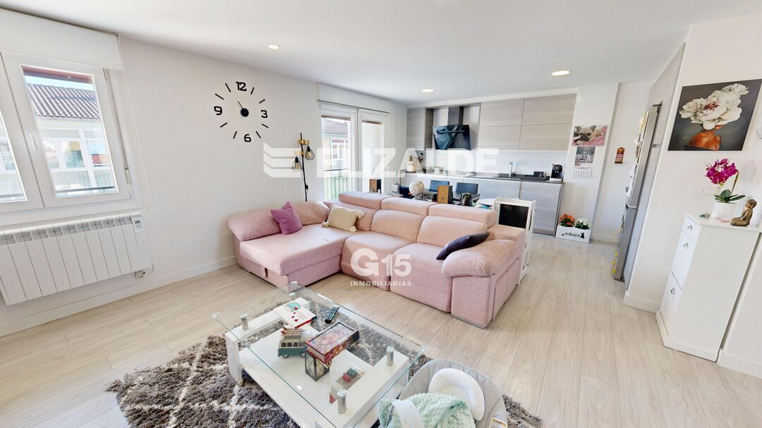 Sala de estar de Piso en venta en Donostia - San Sebastián  con Calefacción y Balcón