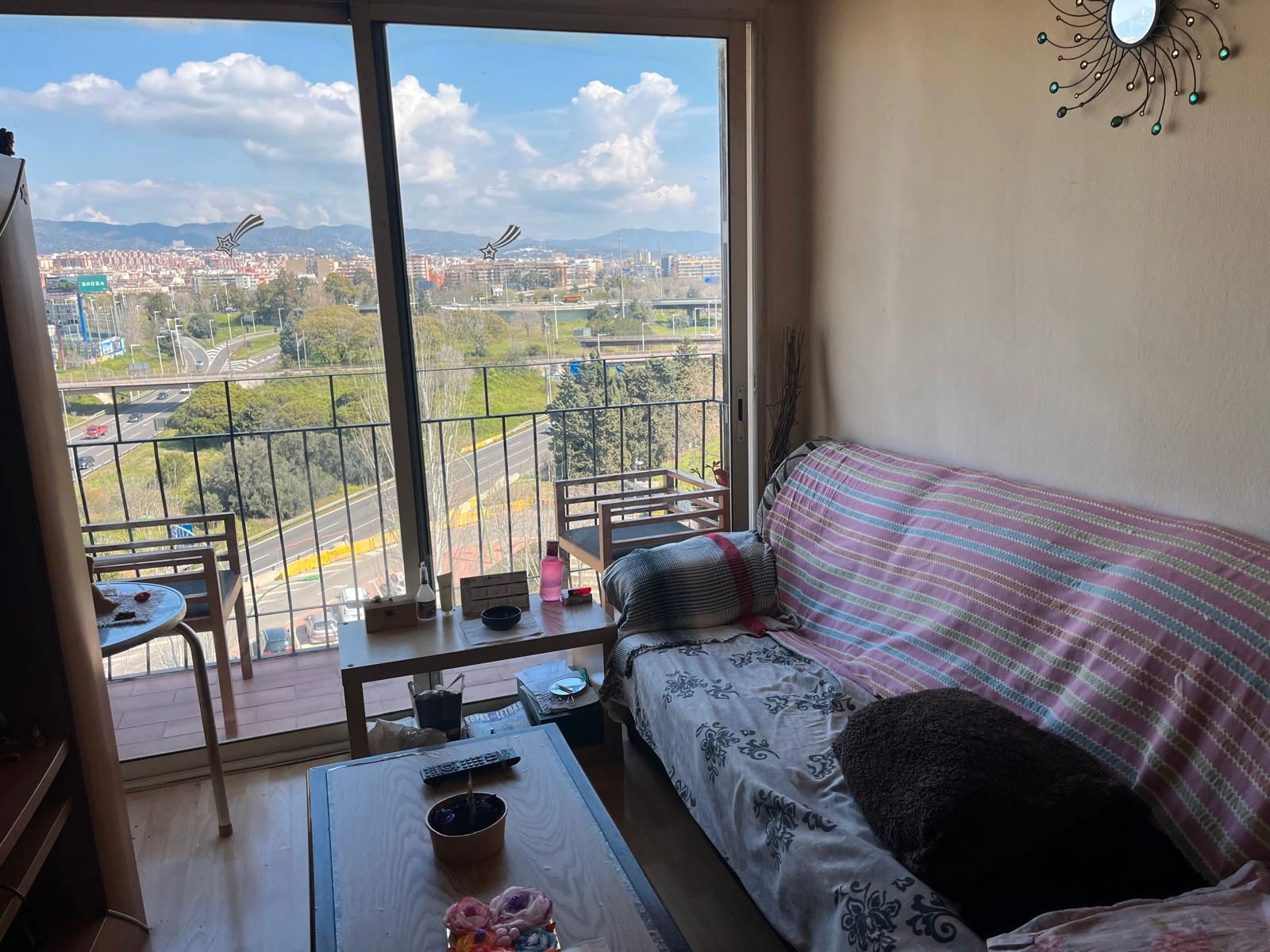 Bedroom of Flat for sale in Sant Adrià de Besòs  with Furnished, Oven and Washing machine