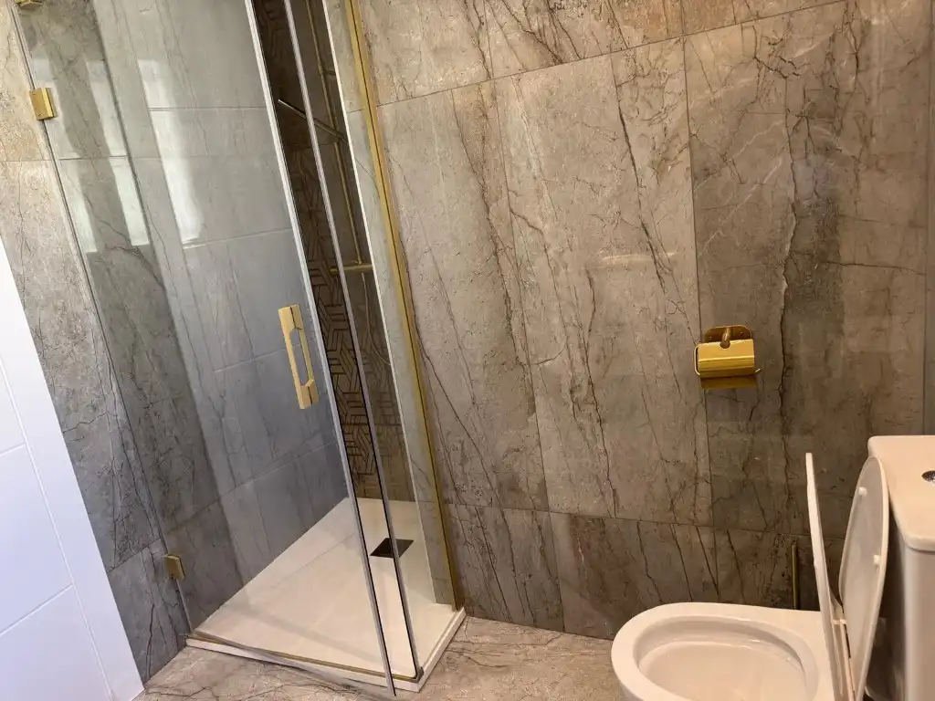 Bathroom of Houses for rent in Torremolinos  with Air Conditioner, Private garden and Terrace
