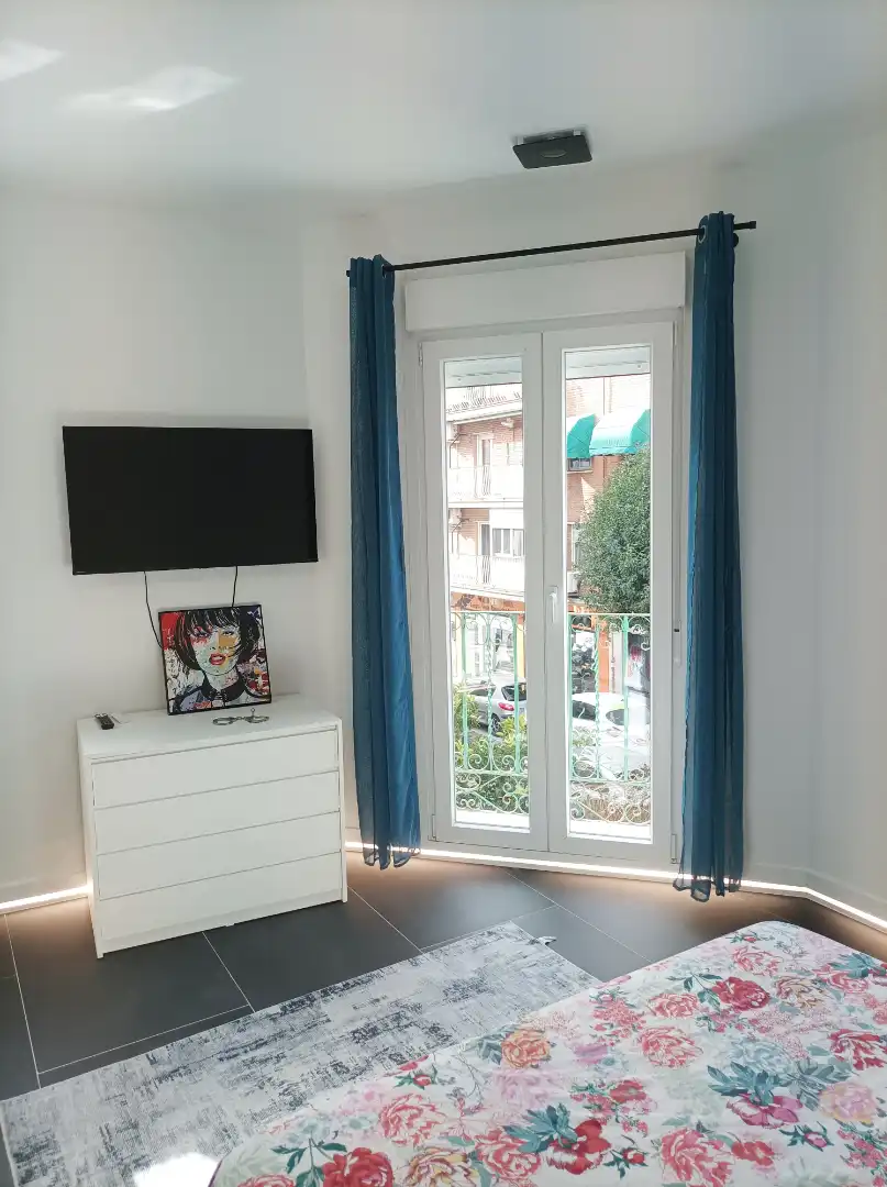 Schlafzimmer von Wohnung zum Verkauf in Madrid mit Klimaanlage, Heizung und Terrasse