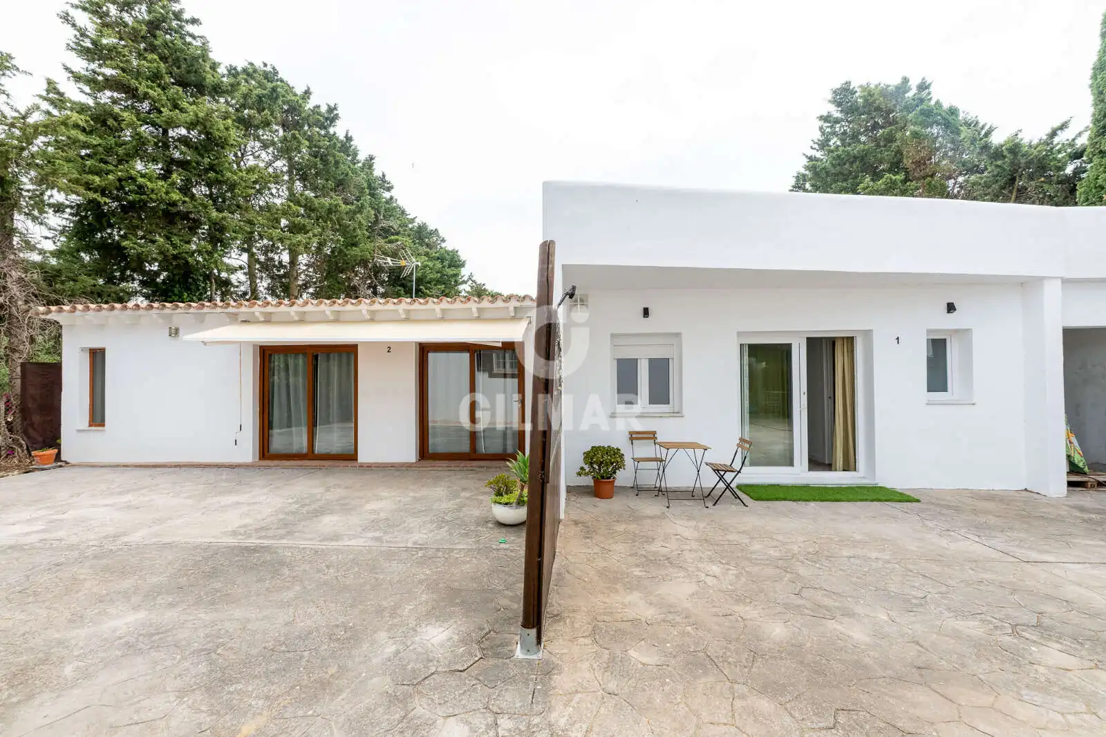Jardí de Casa o xalet en venda en Vejer de la Frontera amb Calefacció, Jardí privat i Piscina