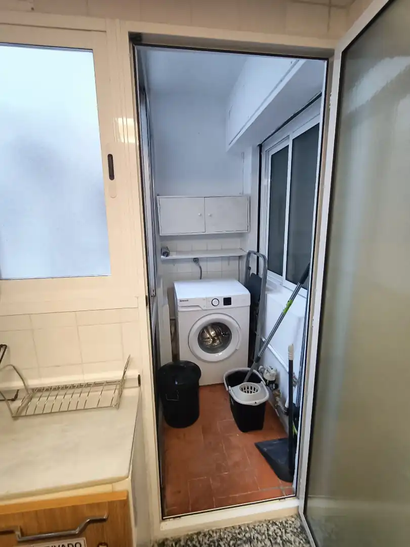 Kitchen of Flat for rent in Valencia  with Furnished, Oven and Washing machine