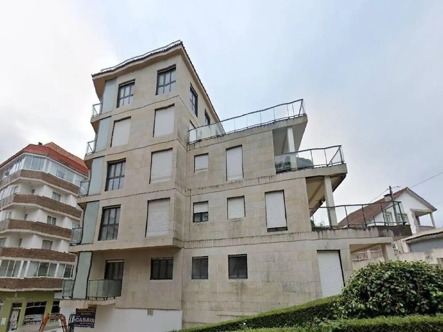 Vista exterior de Ático en venta en Sanxenxo