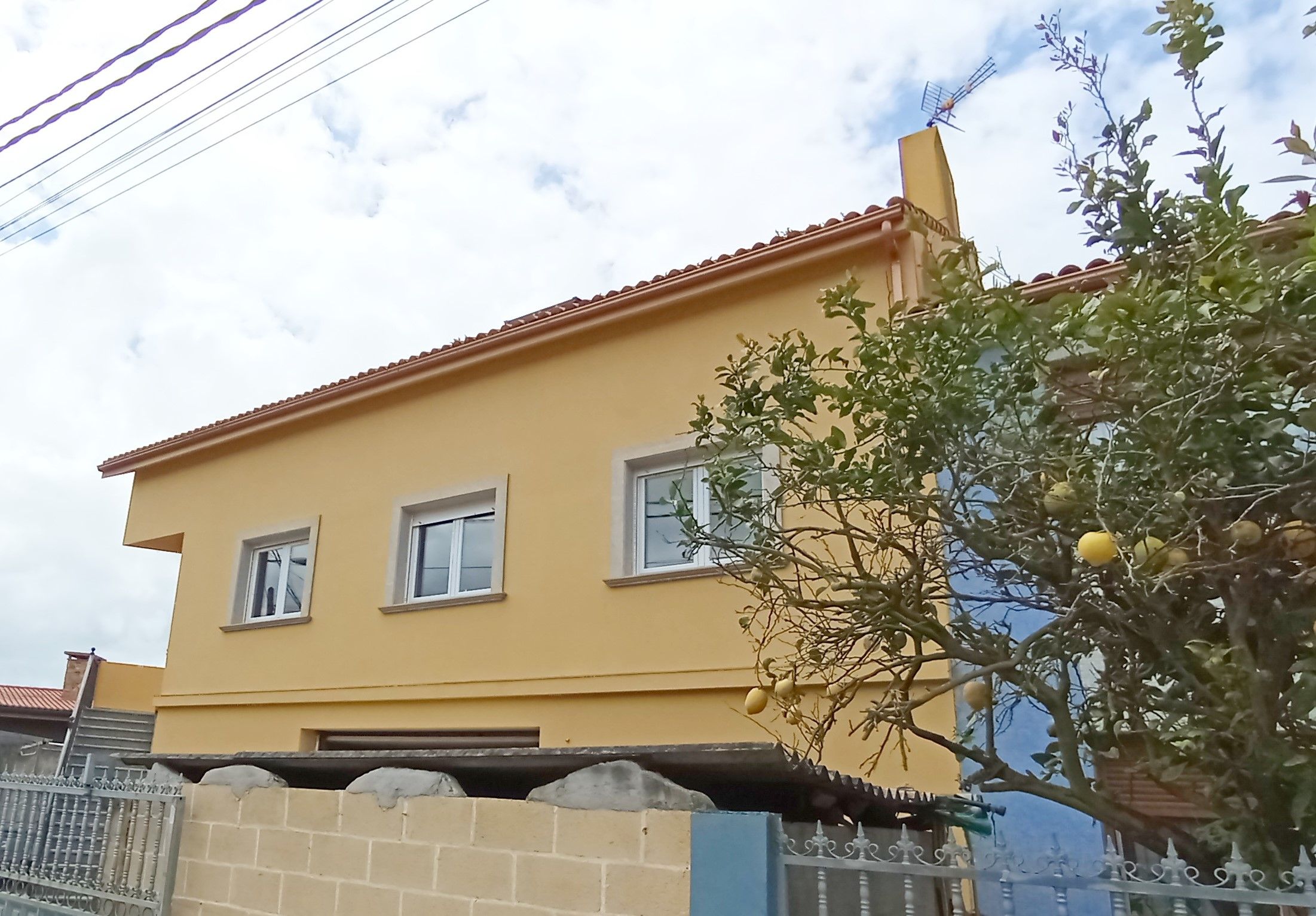 Exterior view of House or chalet for sale in Arteixo  with Private garden, Storage room and Furnished