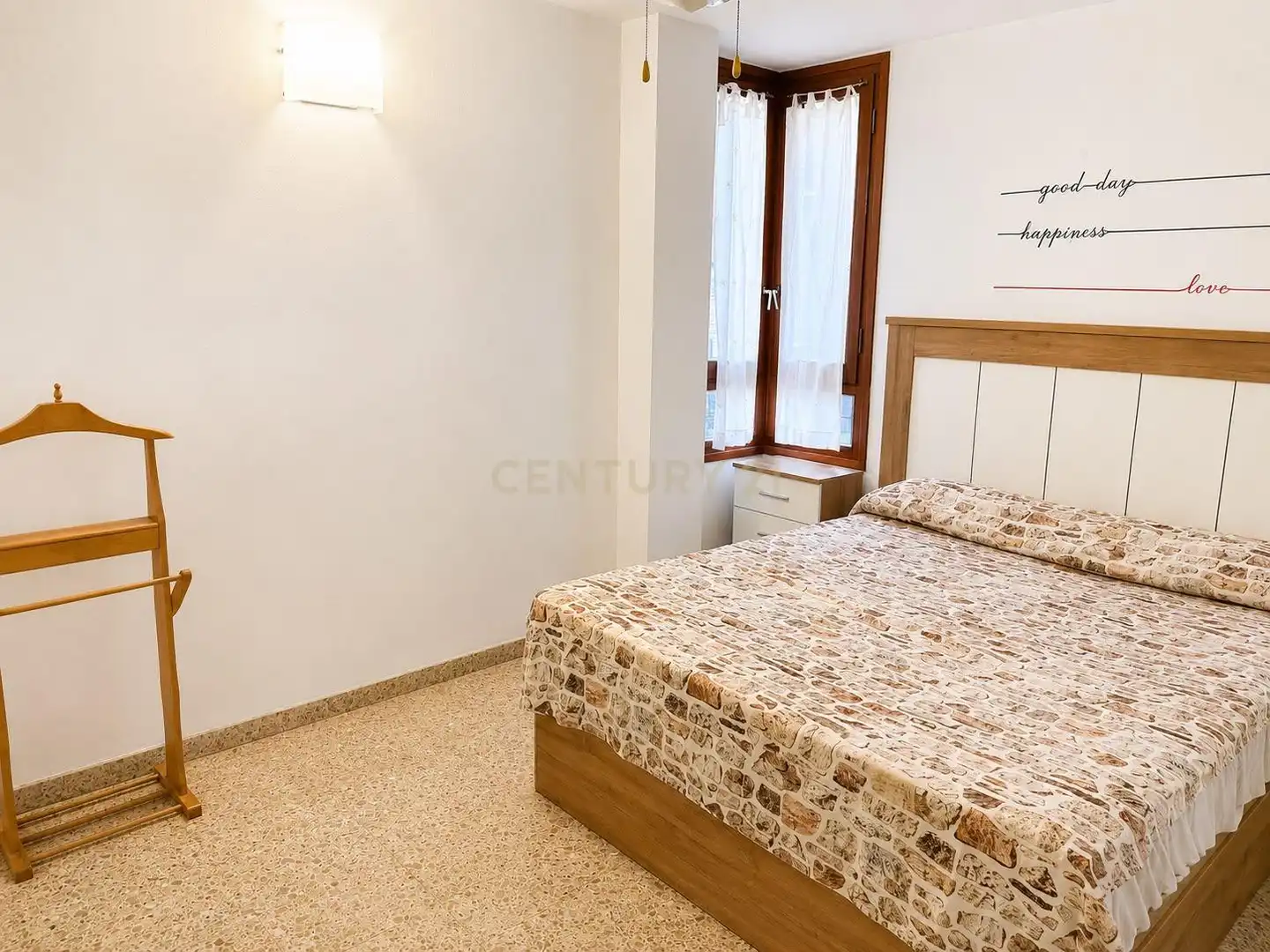 Dormitori de Apartament de lloguer en Valencia amb Aire condicionat