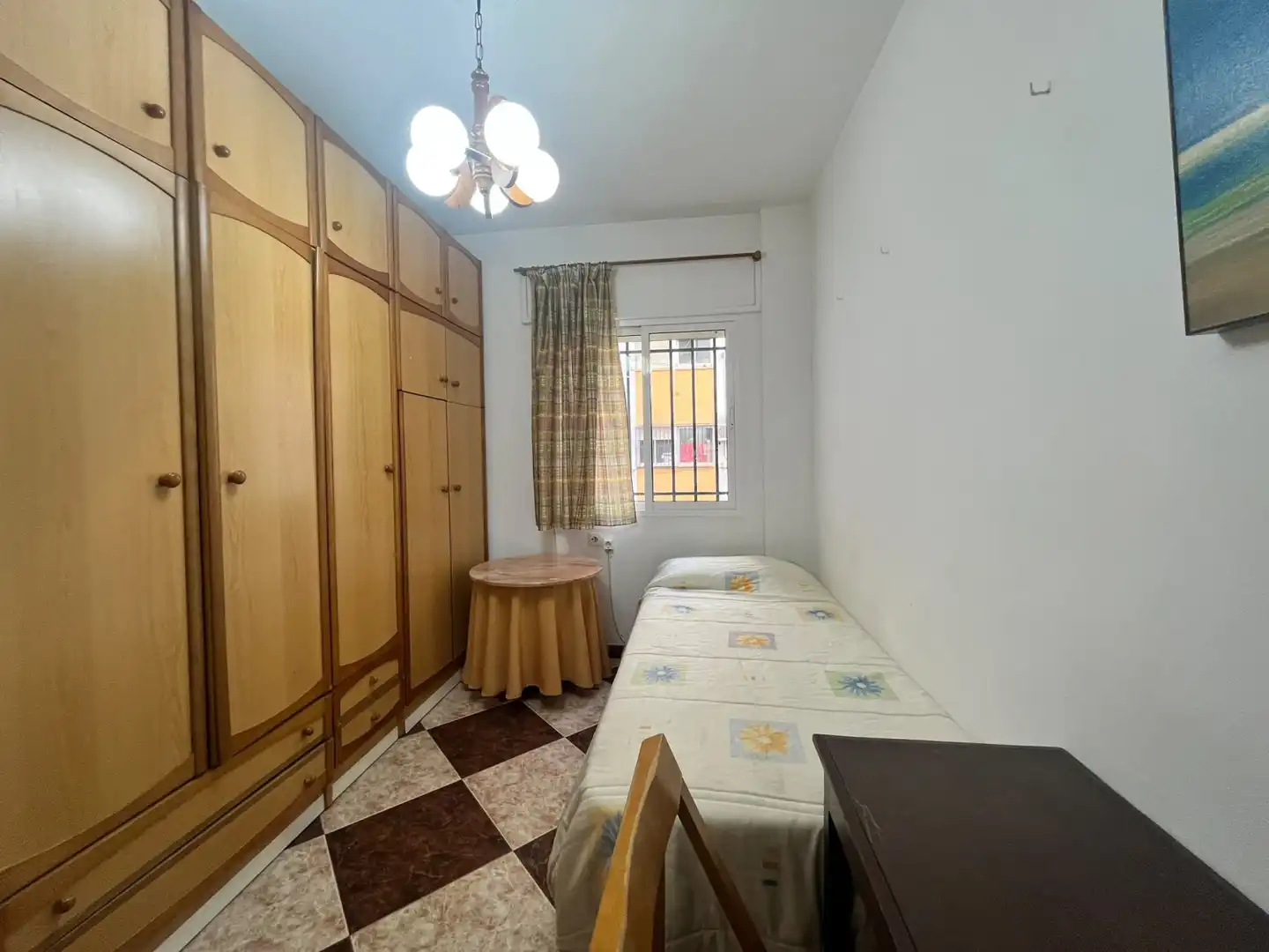 Bedroom of Flat for rent in Sevilla  with Air Conditioner, Furnished and Washing machine