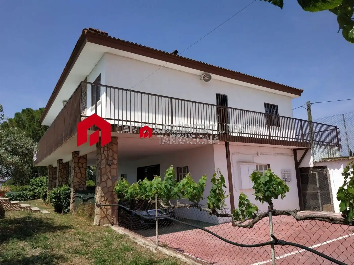 Exterior view of Country homes for sale in L'Aldea  with Air Conditioner, Heating and Private garden