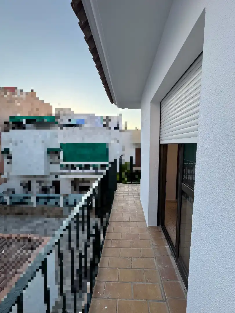 Vista exterior de Casa adosada en venta en Sanlúcar de Barrameda con Aire acondicionado, Trastero y Amueblado