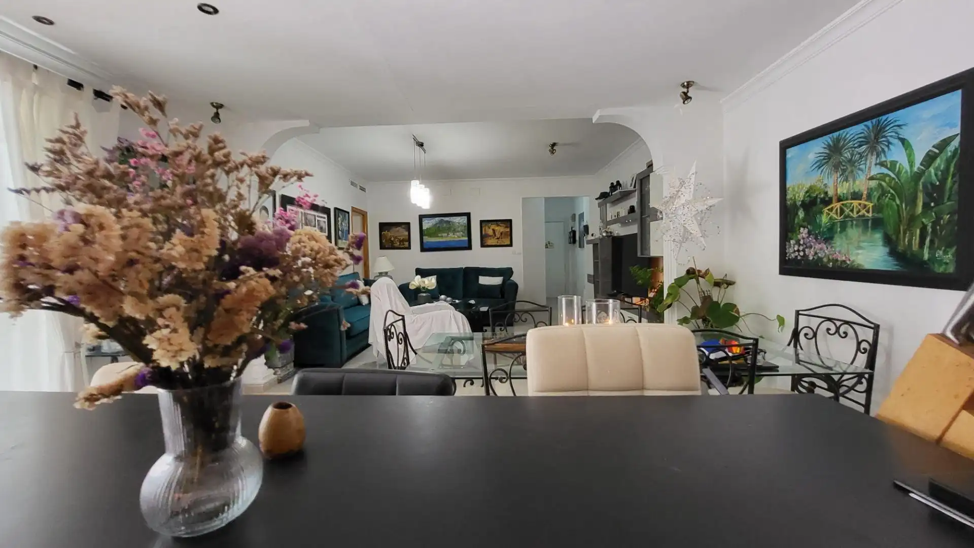 Sala de estar de Apartamento en venta en Marbella con Aire acondicionado, Calefacción y Trastero
