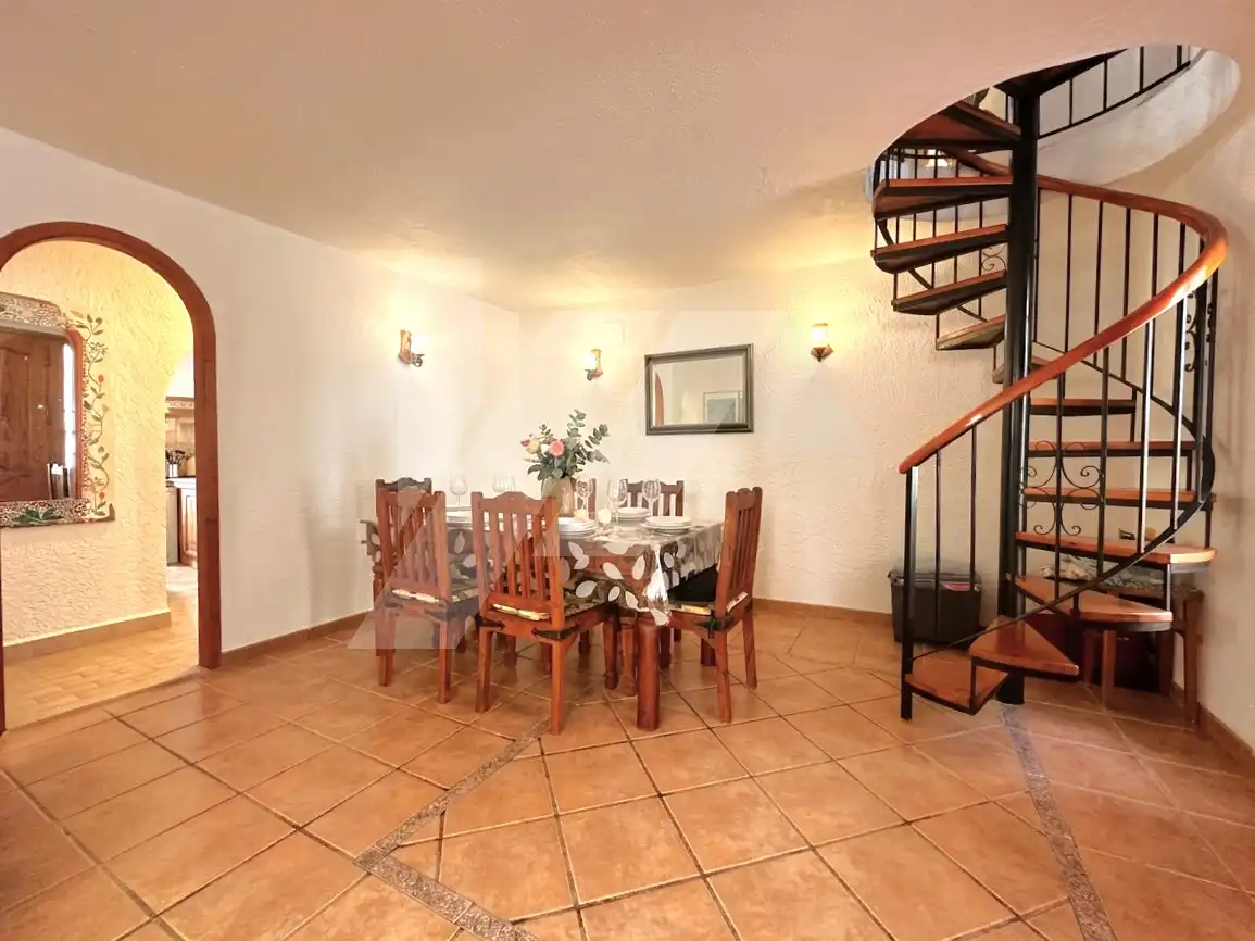 Comedor de Casa o chalet en venta en Moraira con Calefacción, Jardín privado y Terraza