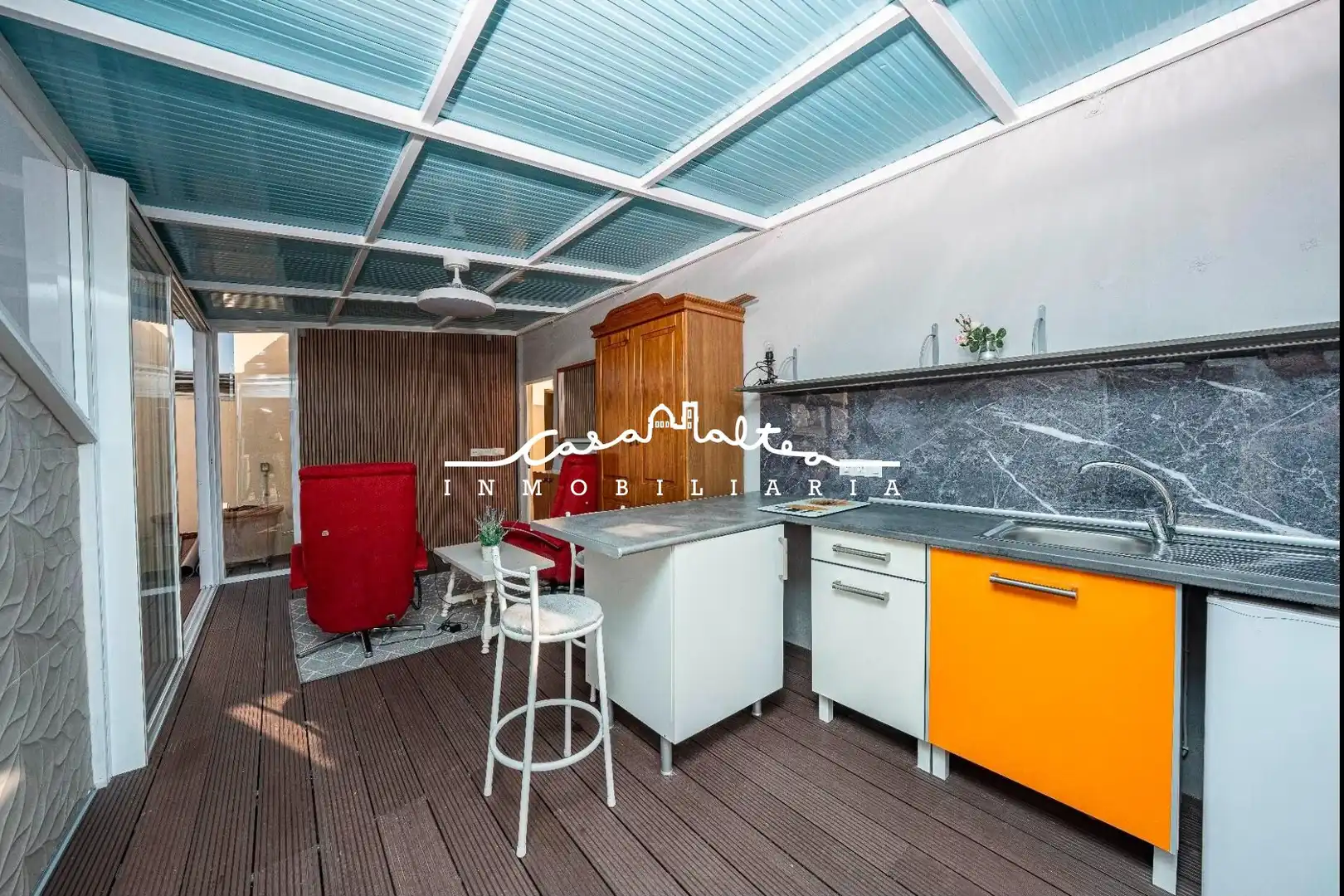 Terrace of Attic for sale in Polop  with Air Conditioner, Terrace and Furnished