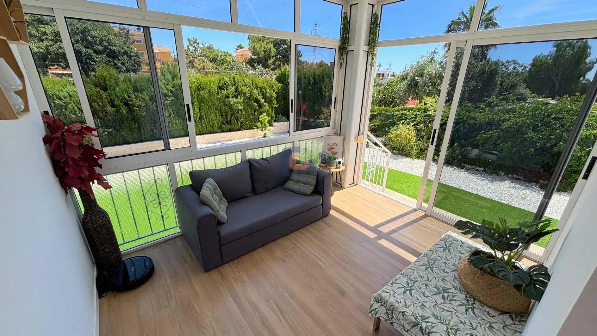 Living room of Houses for sale in San Vicente del Raspeig / Sant Vicent del Raspeig  with Heating, Private garden and Terrace
