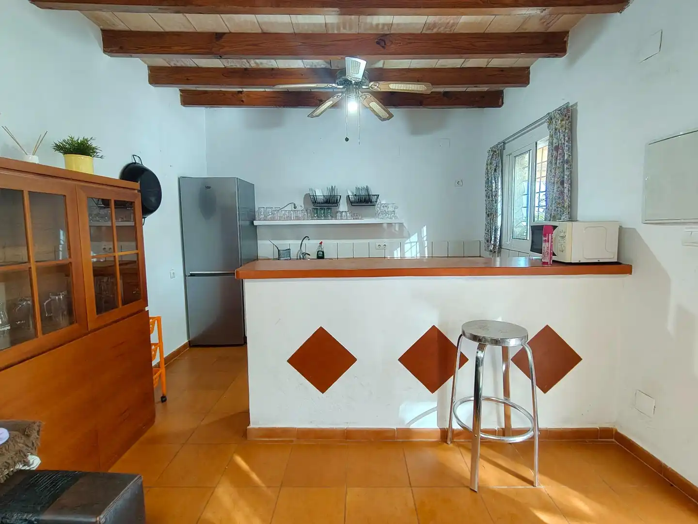 Cuina de Finca rústica en venda en Almogía amb Aire condicionat, Terrassa i Piscina