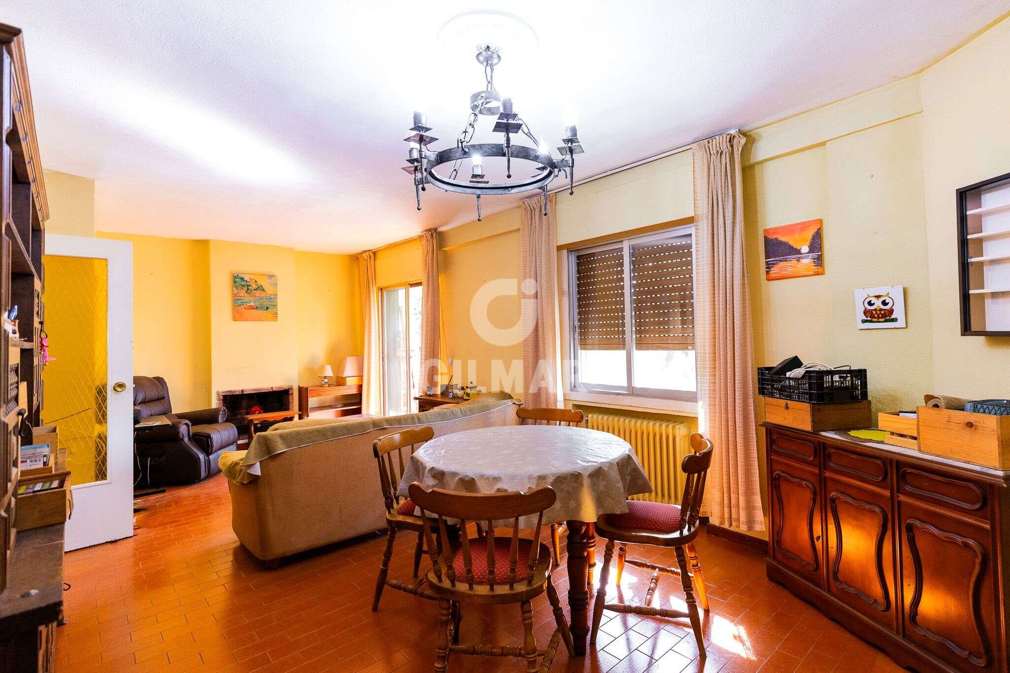 Sala de estar de Piso en venta en Collado Villalba con Calefacción, Jardín privado y Piscina