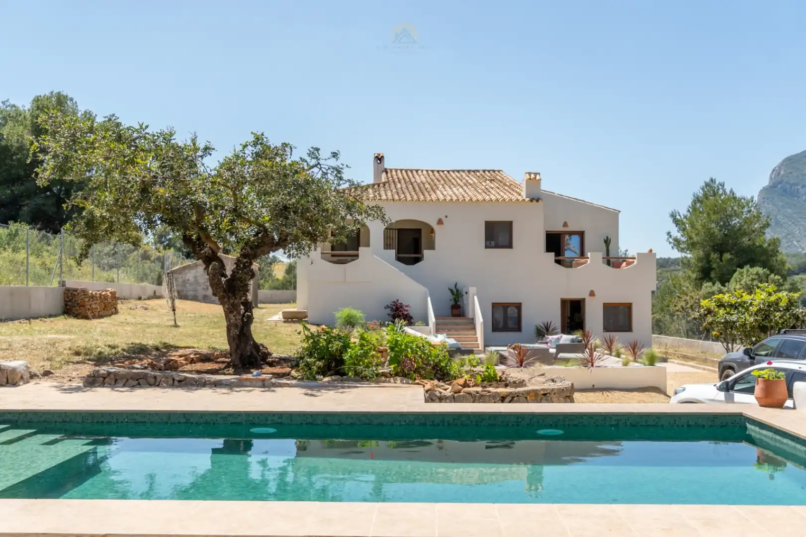 Vista exterior de Casa o xalet en venda en Jávea / Xàbia amb Aire condicionat, Calefacció i Jardí privat