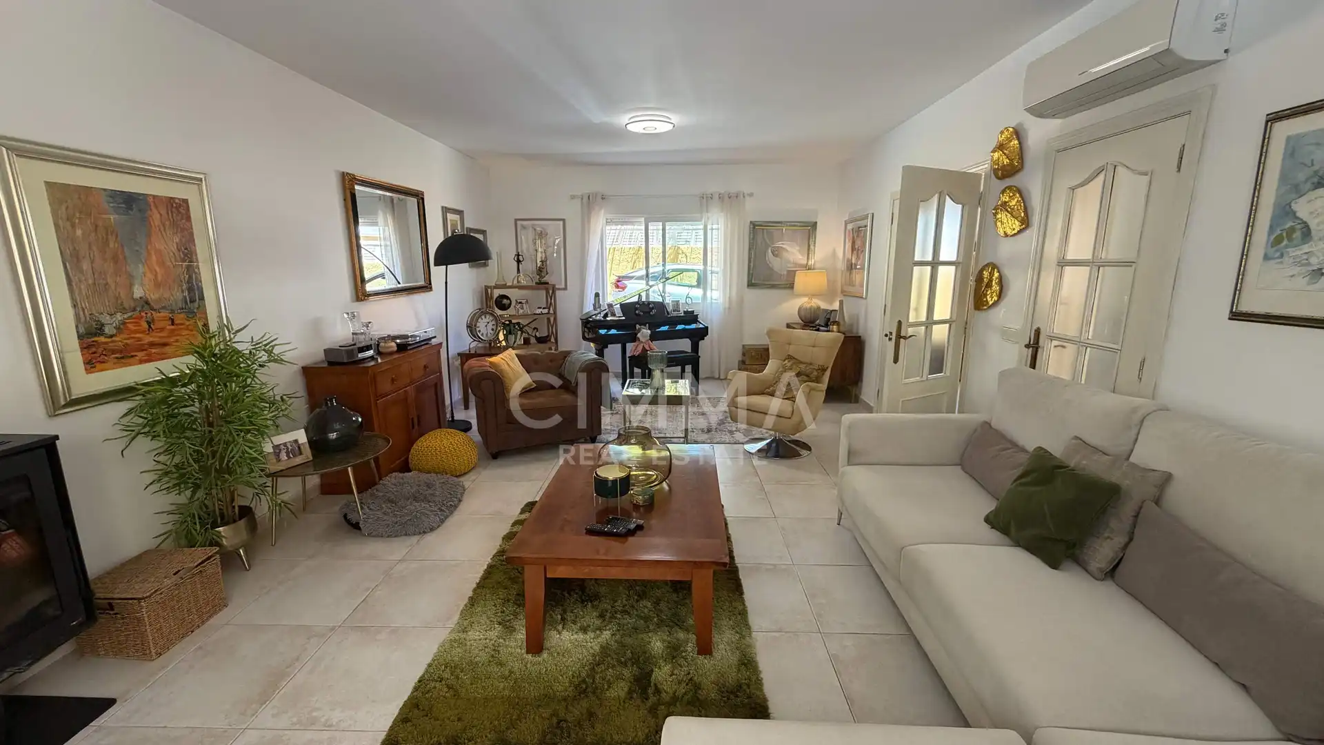 Living room of Detached homes for sale in L'Alfàs del Pi  with Air Conditioner, Heating and Terrace