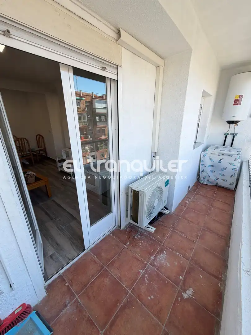 Terrasse von Wohnung zur Miete in Madrid mit Klimaanlage, Möbliert und Waschmaschine