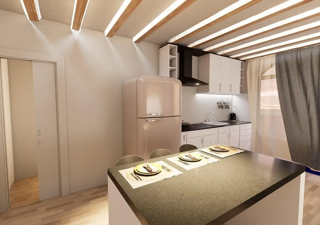 Kitchen of Flat for sale in Sagunto / Sagunt  with Heating and Balcony