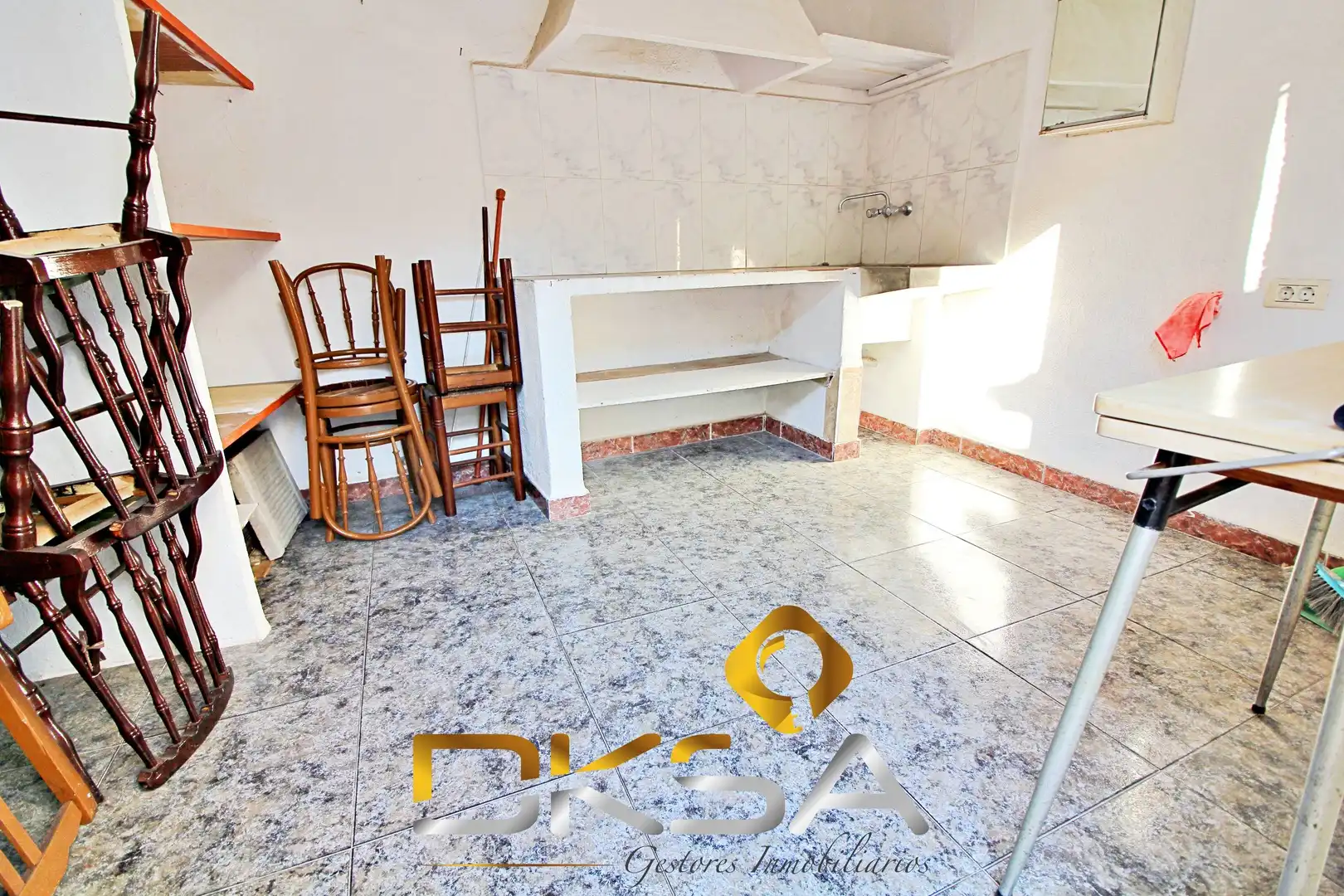 Cuina de Casa o xalet en venda en Vila-real amb Terrassa, Traster i Moblat
