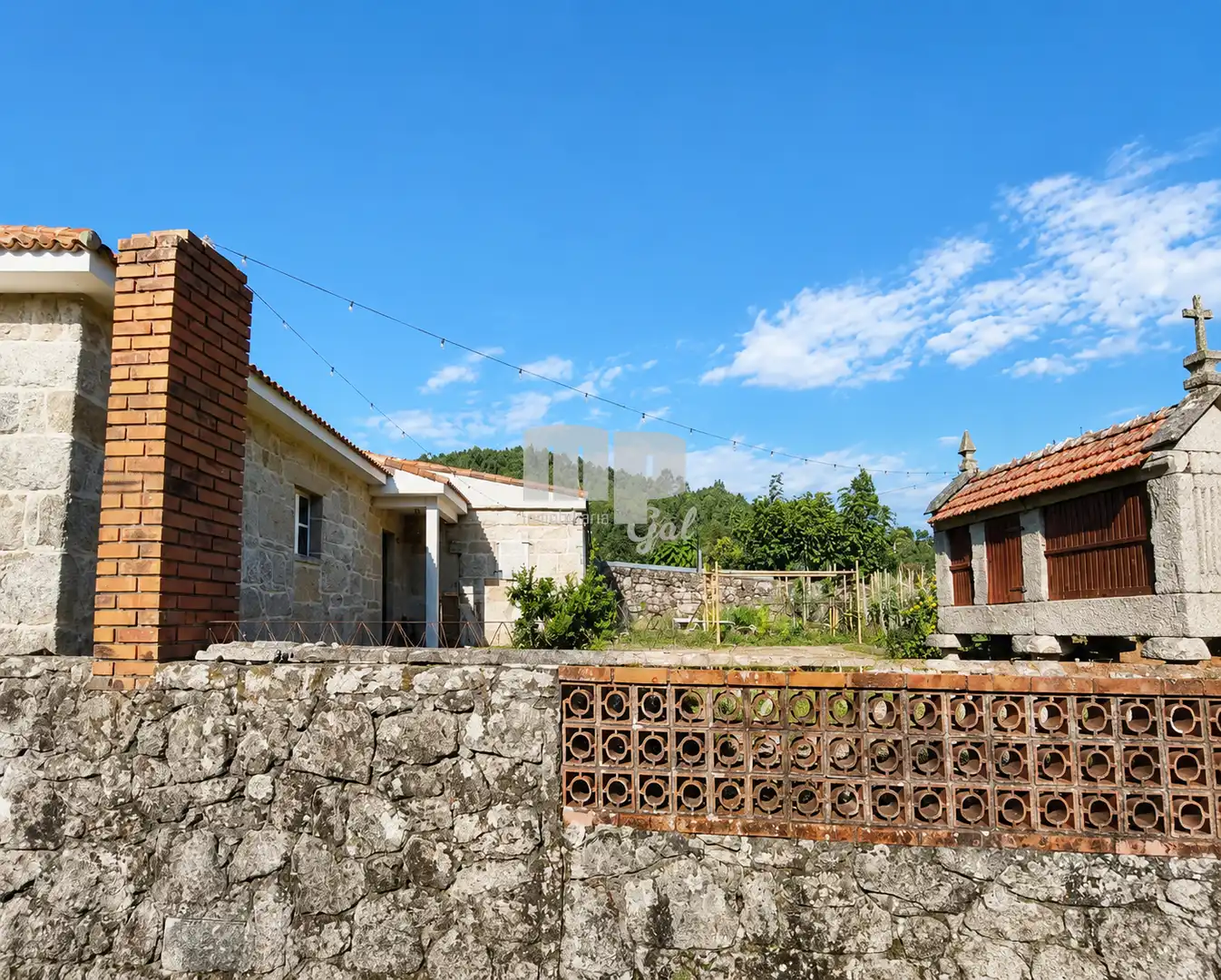 Exterior view of Country homes for sale in Pazos de Borbén  with Storage room