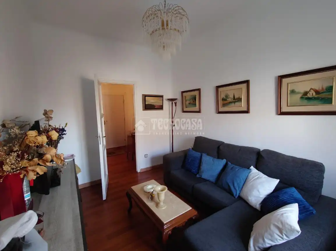 Sala d'estar de Pis en venda en Madrid