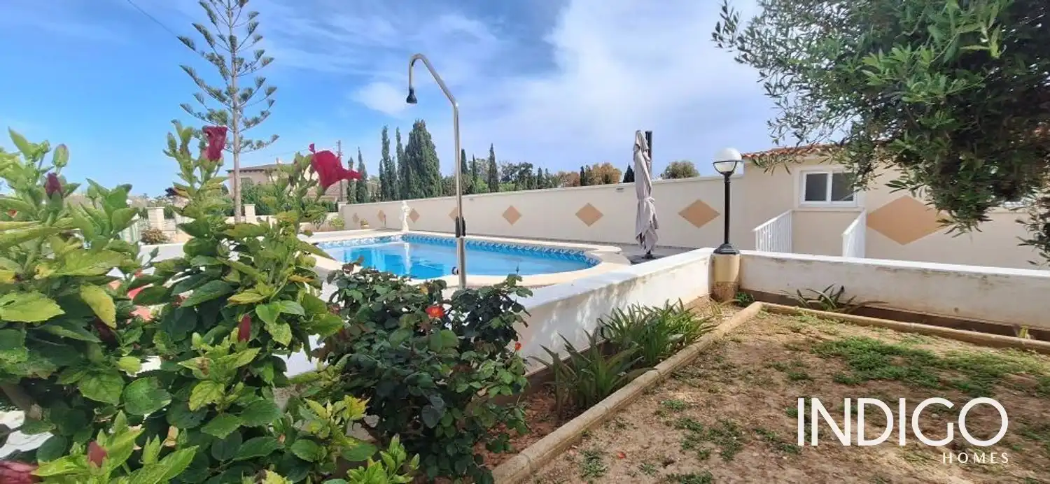 Jardín de Casa o chalet en venta en Elche / Elx con Aire acondicionado, Calefacción y Terraza