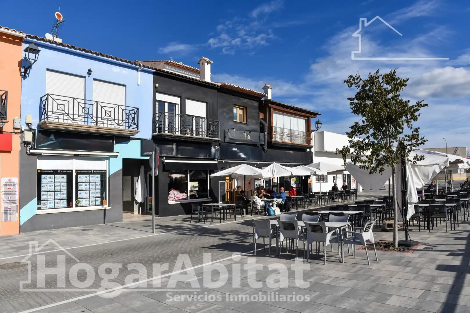 Exterior view of Flat for sale in Els Poblets  with Air Conditioner and Furnished