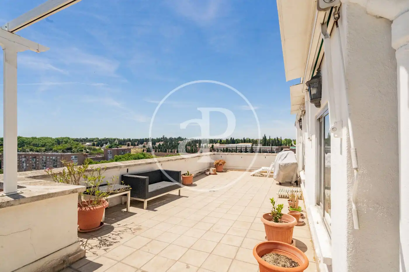Terrace of Attic for sale in Madrid  with Air Conditioner, Heating and Private garden