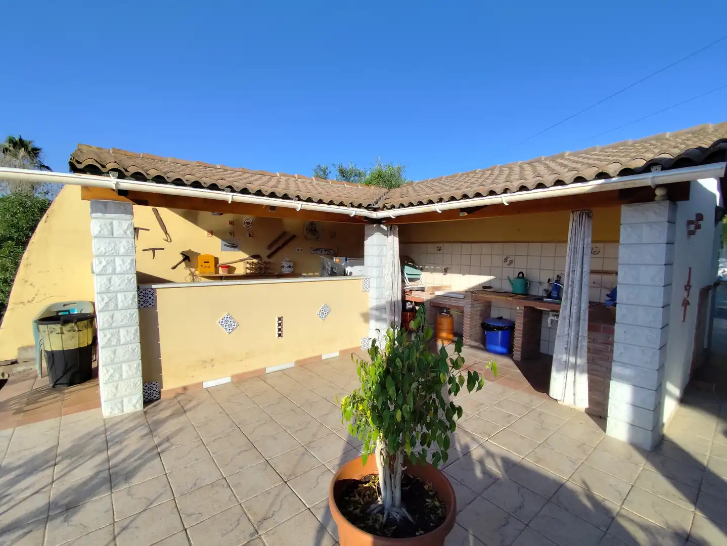 Jardí de Finca rústica en venda en Coín amb Aire condicionat, Jardí privat i Terrassa