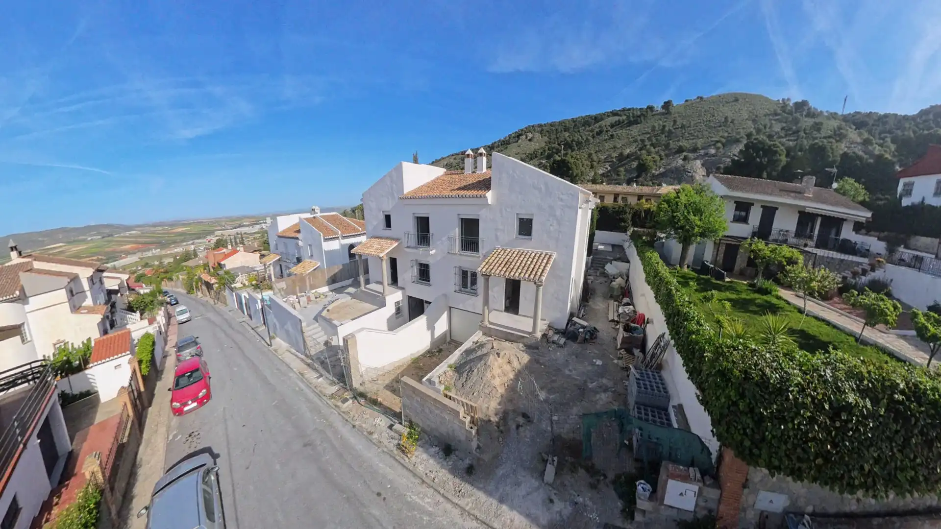 Vista exterior de Casa o xalet en venda en Padul amb Jardí privat, Piscina i Balcó