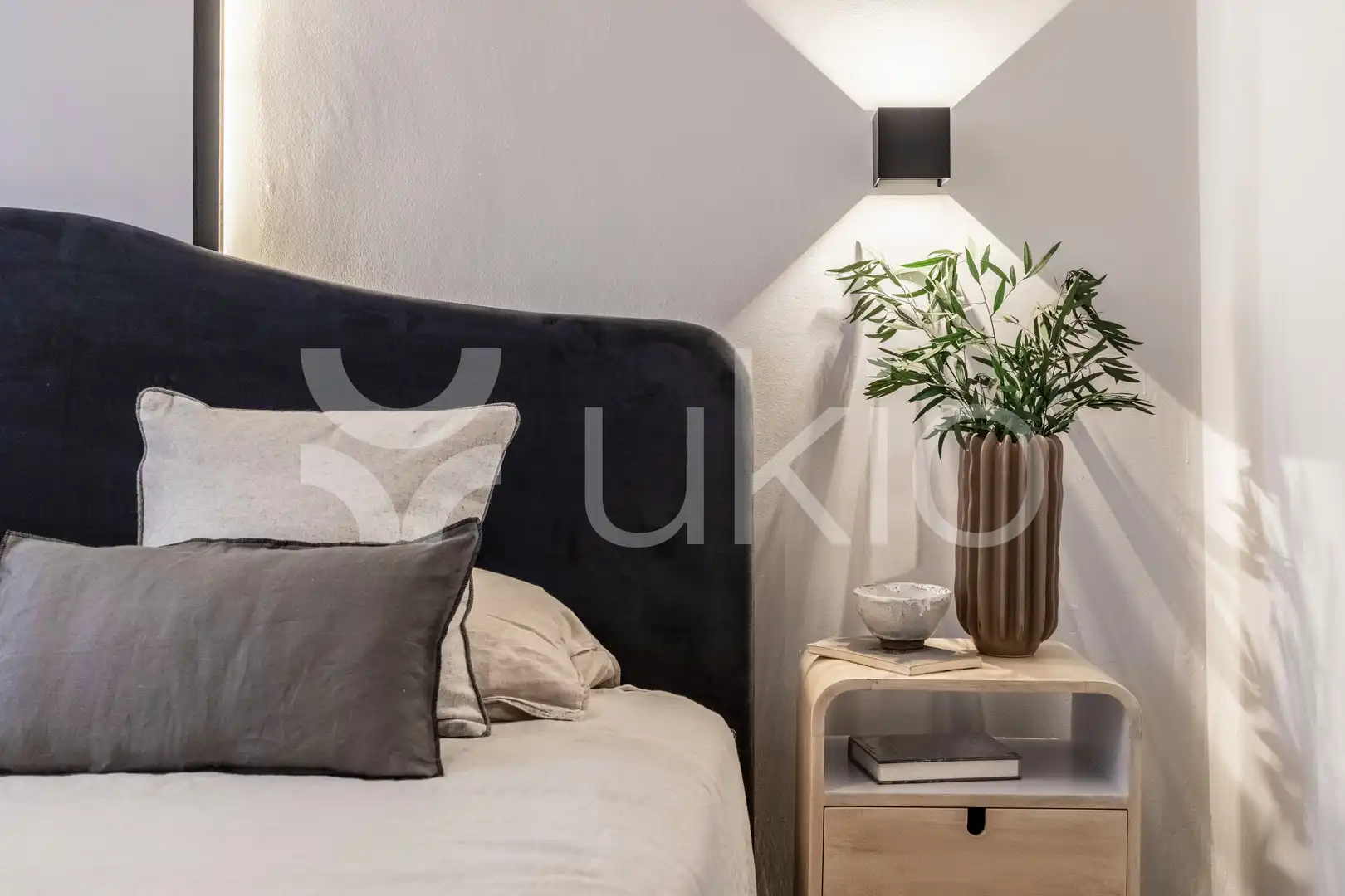 Habitación de Apartamento de alquiler en Madrid con Aire acondicionado, Calefacción y Amueblado