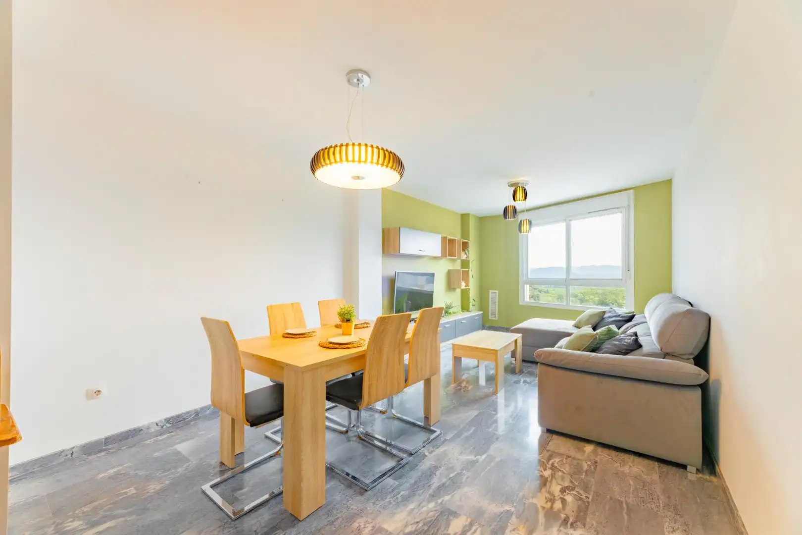 Sala de estar de Piso en venta en Llanera de Ranes con Aire acondicionado y Amueblado