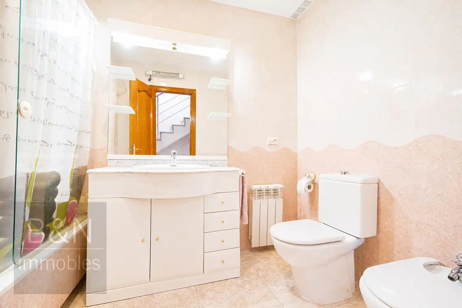 Baño de Casa o chalet en venta en Terrassa con Aire acondicionado, Calefacción y Terraza