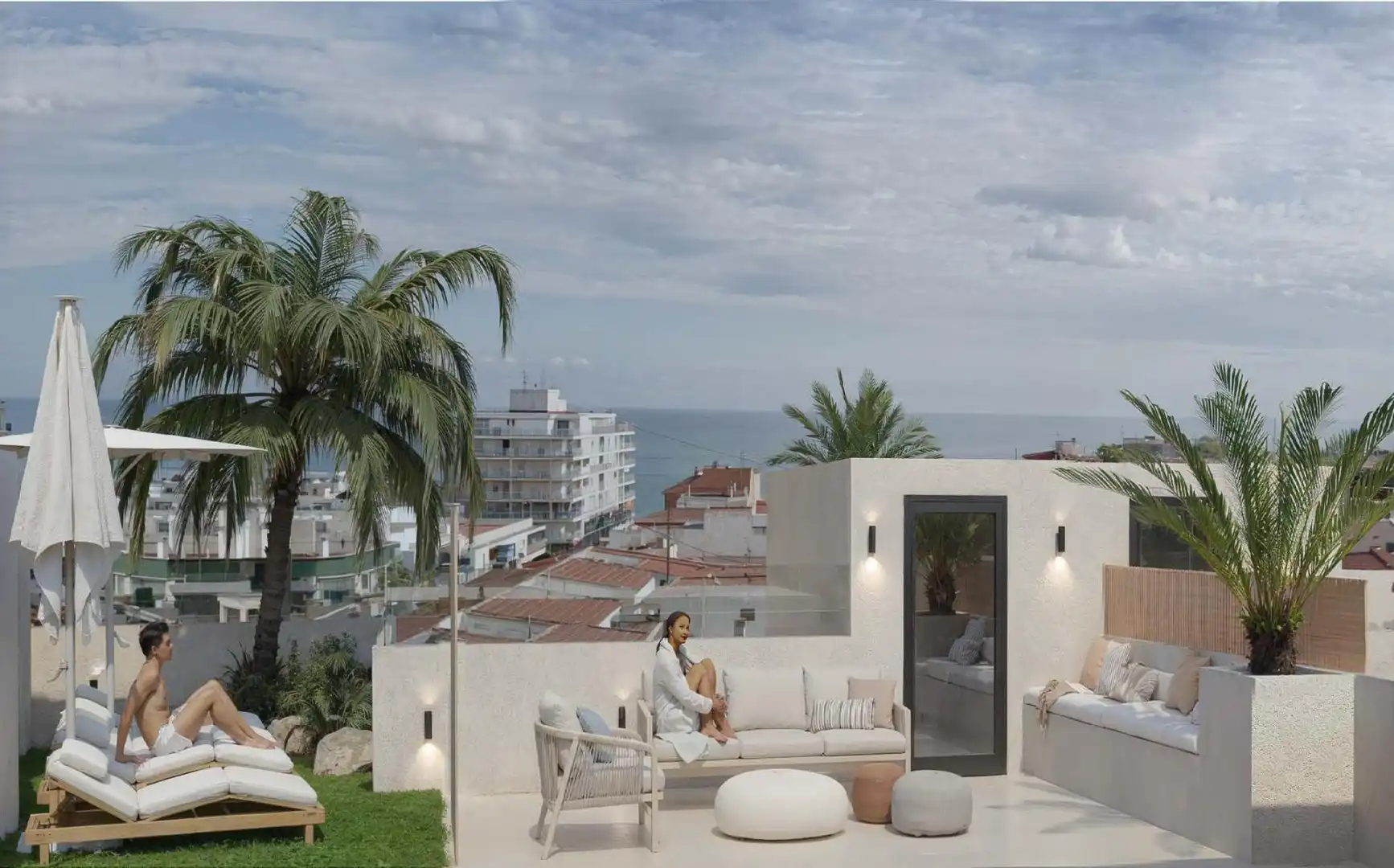 Terrassa de Casa adosada en venda en Torrevieja amb Piscina comunitària