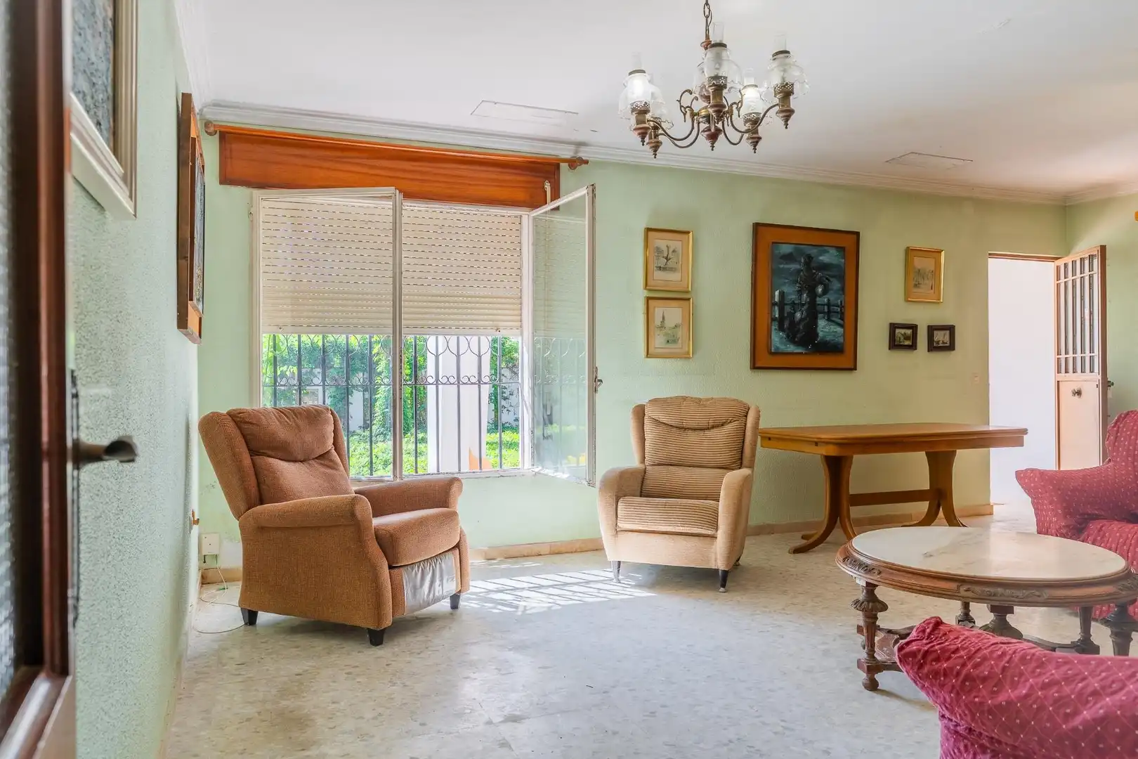 Sala d'estar de Casa o xalet en venda en Crevillet - Pinar Alto