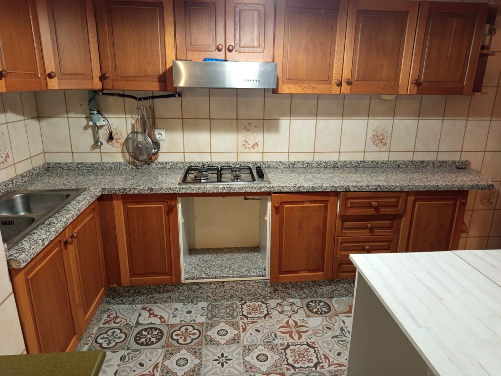 Cocina de Piso de alquiler en Málaga Capital con Amueblado