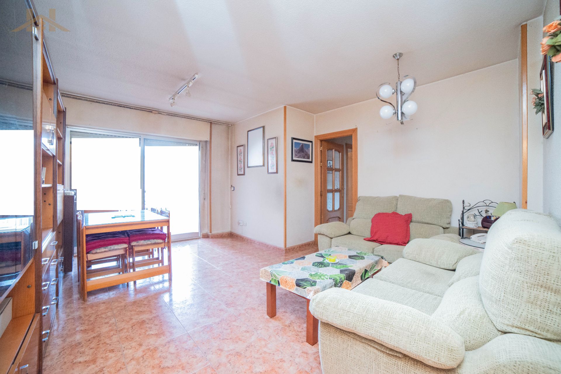 Living room of Flat for sale in Móstoles  with Heating, Terrace and Storage room