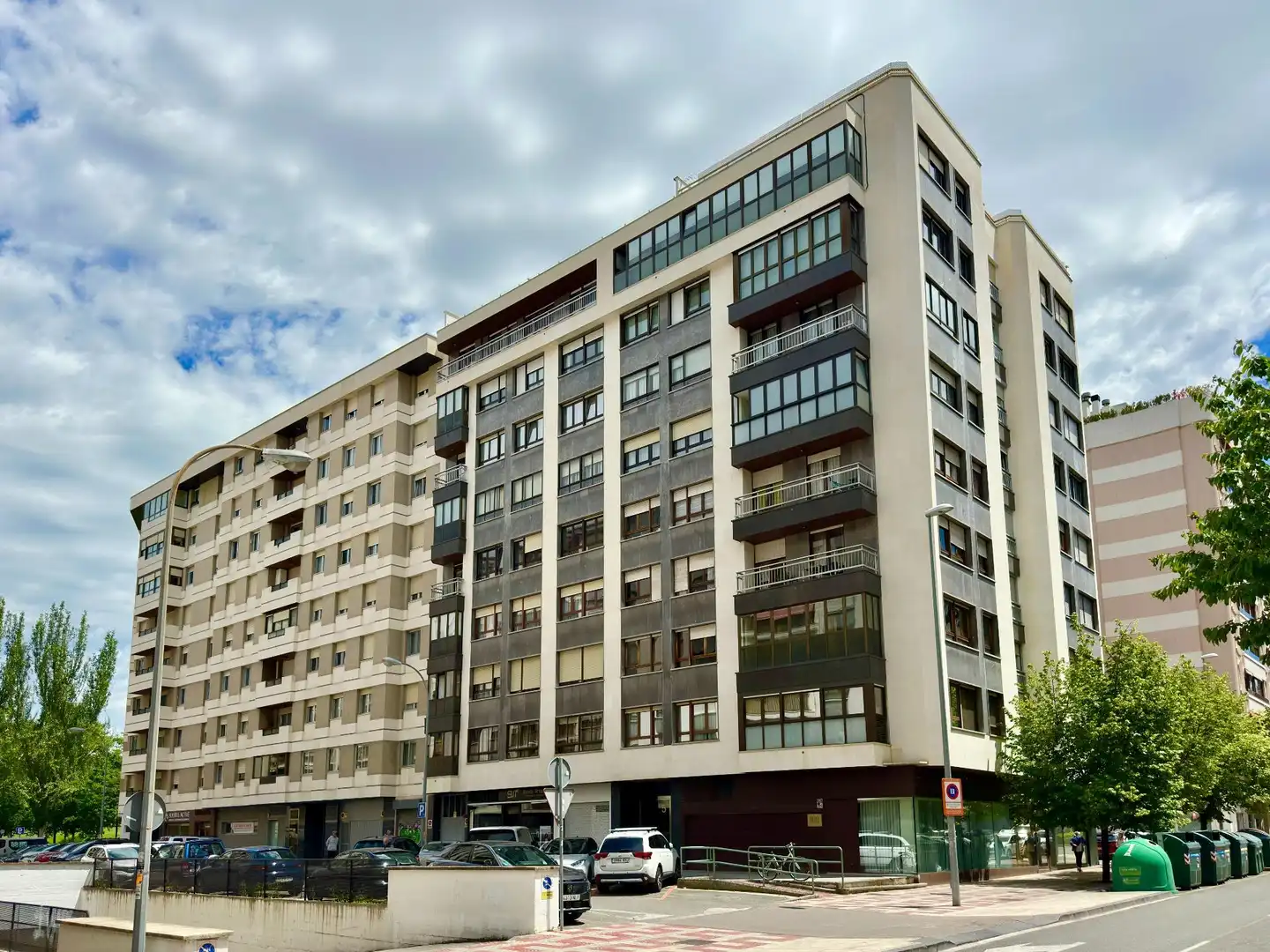 Exterior view of Flat for sale in  Pamplona / Iruña  with Heating and Parquet flooring