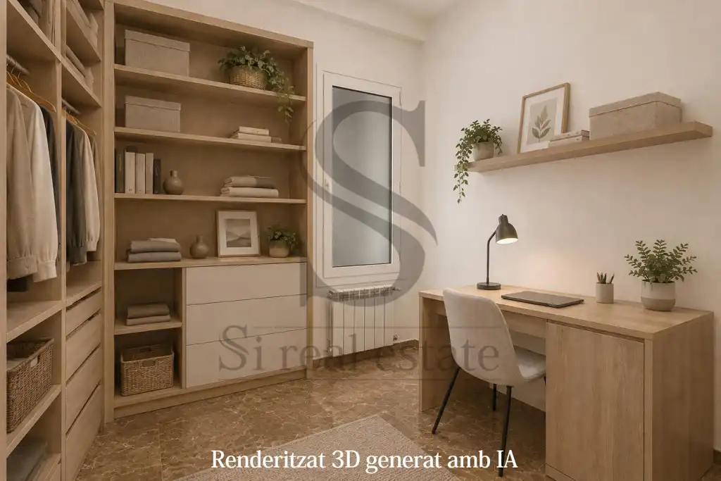 Bedroom of Flat for sale in Barcelona  with Air Conditioner, Heating and Terrace