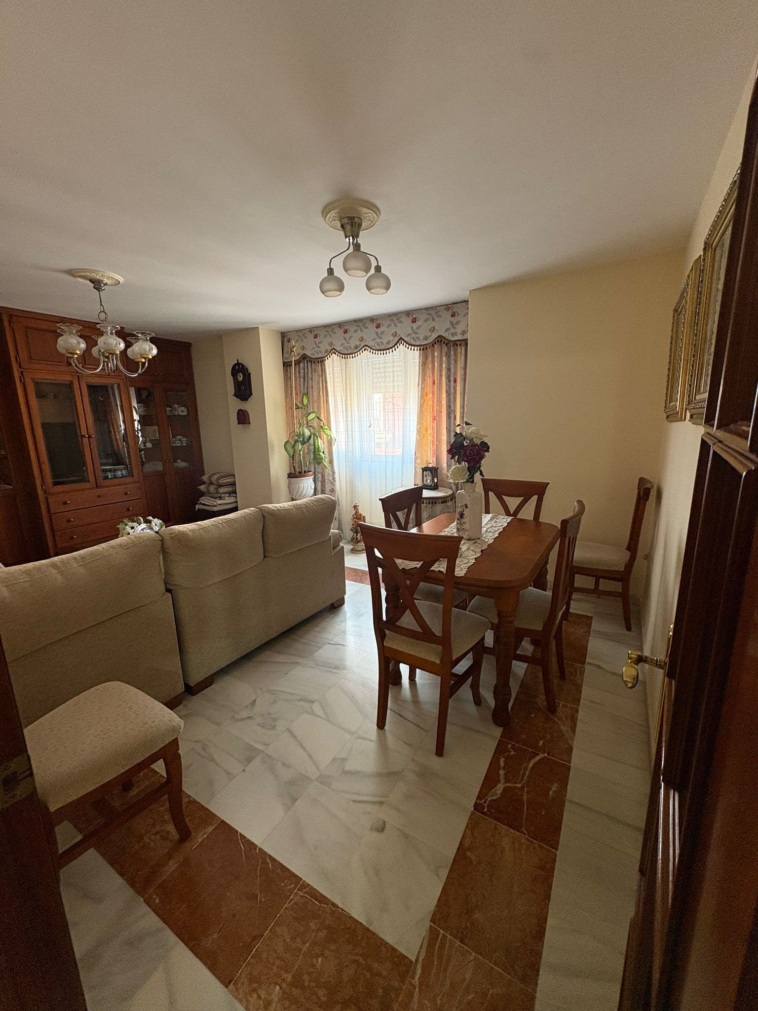 Dining room of Flat to rent in La Línea de la Concepción  with Terrace and Furnished