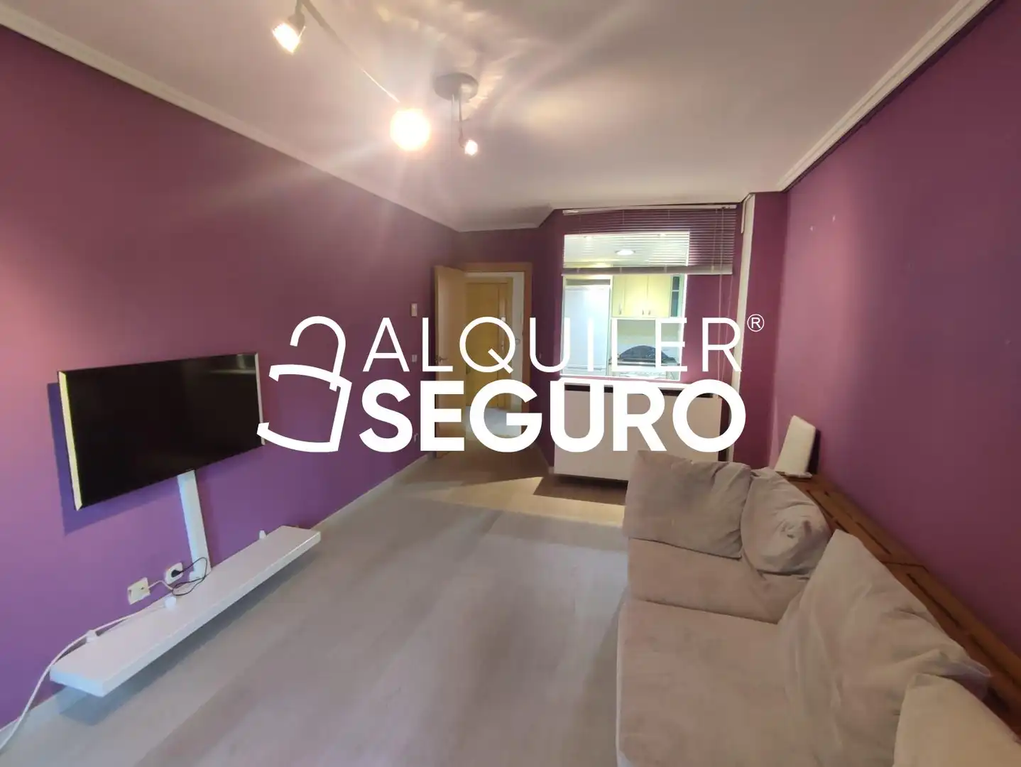 Vista exterior de Piso de alquiler en Zaragoza con Aire acondicionado, Calefacción y Amueblado