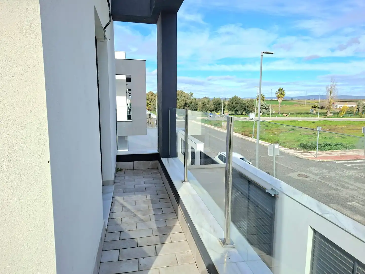 Terrassa de Casa o xalet en venda en Guillena amb Jardí privat, Terrassa i Piscina