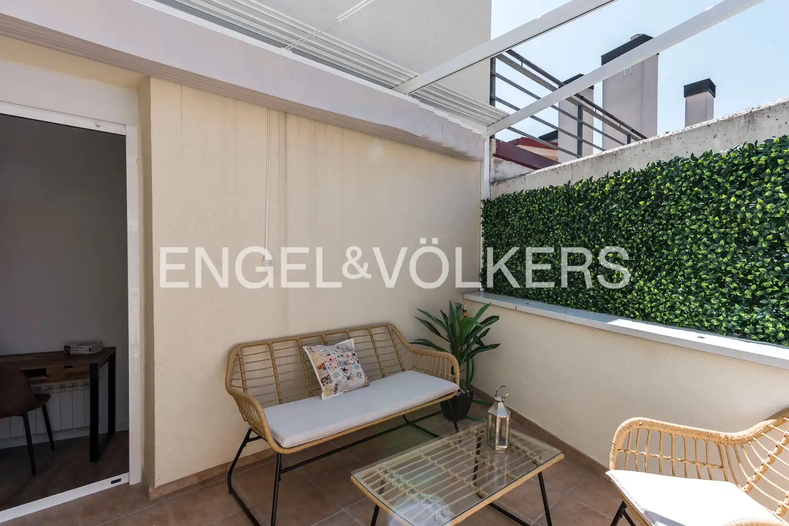 Terrasse von Dachboden zur Miete in  Madrid Capital mit Klimaanlage, Heizung und Terrasse