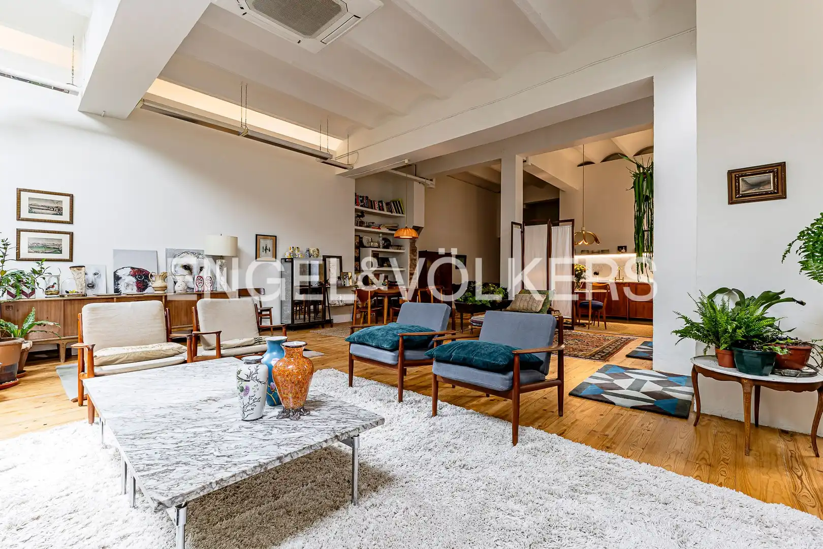 Sala d'estar de Loft en venda en El Prat de Llobregat amb Aire condicionat, Calefacció i Moblat